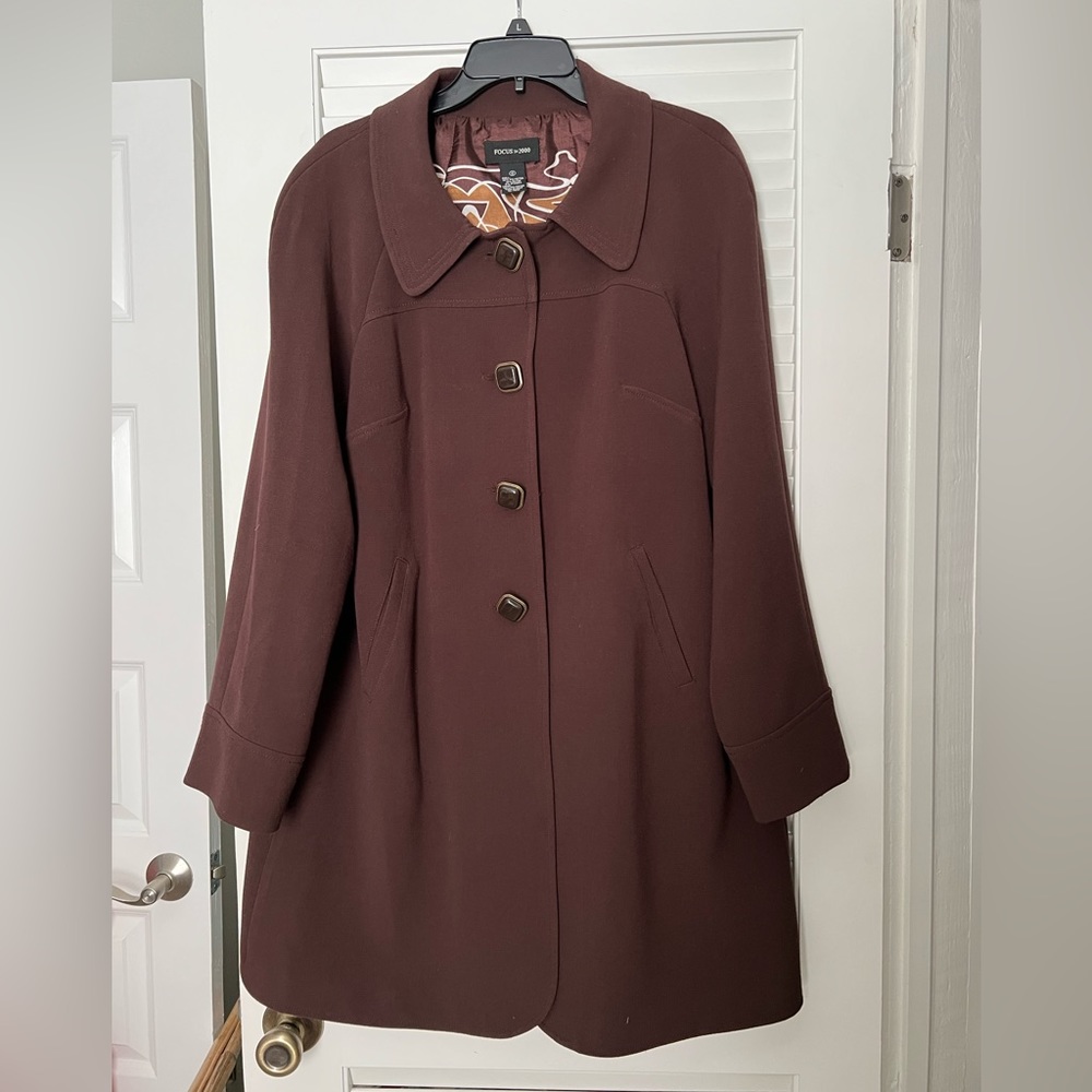 Swing Coat medium weight size 12